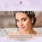 Valentine’s Day Lash Glam: Eyelash Extensions and Lash Lifts at Raw Beauty Lounge